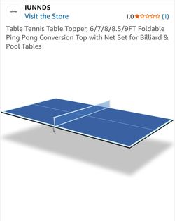 Ping pong table