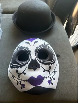 Halloween hat and mask