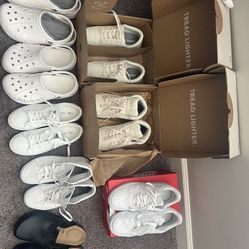 Vans, Nike, Allbirds, Crocs, Vintage Havana & Cushionajre Women’s 8 Shoes