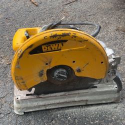 Dewalt Chop Saw 