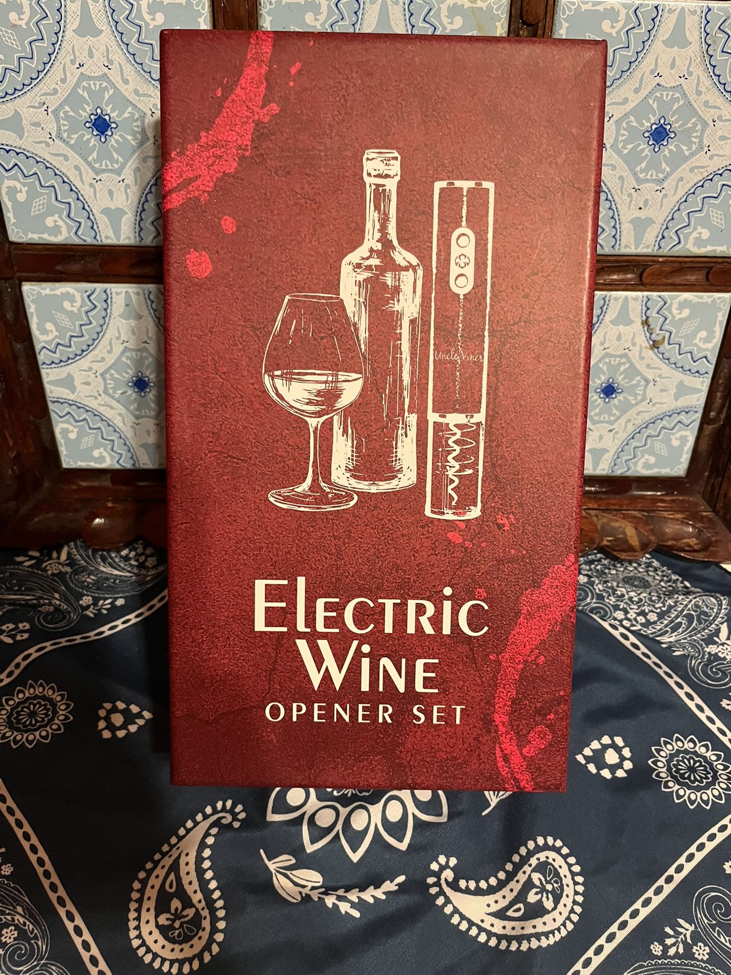 Electric Wine Opener Set- brand new
