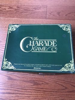 The charade board game, vintage 1985 Pressman. Complete