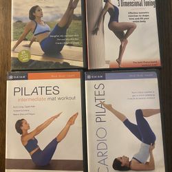 Set Of 4 Pilates DVD’s 