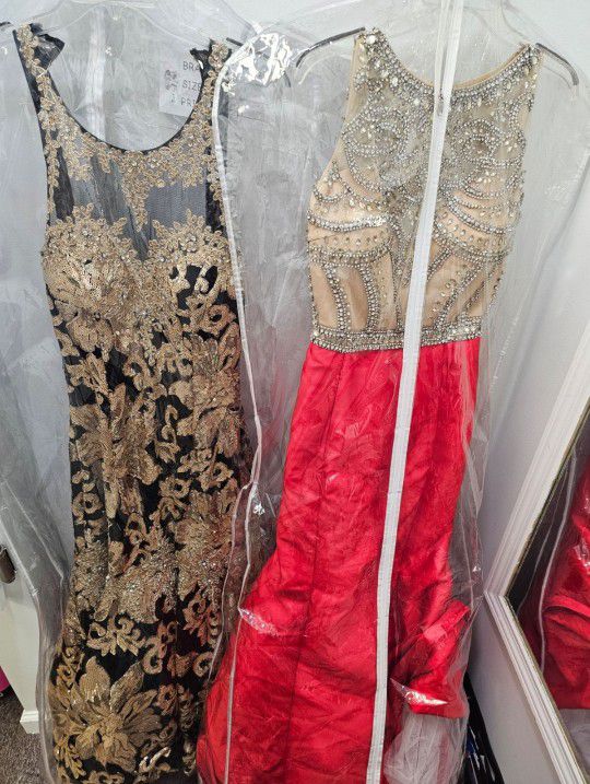 Complete Prom DRESS Package SIZE 12/14