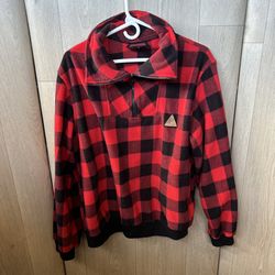 Vintage fleece pullover size large 