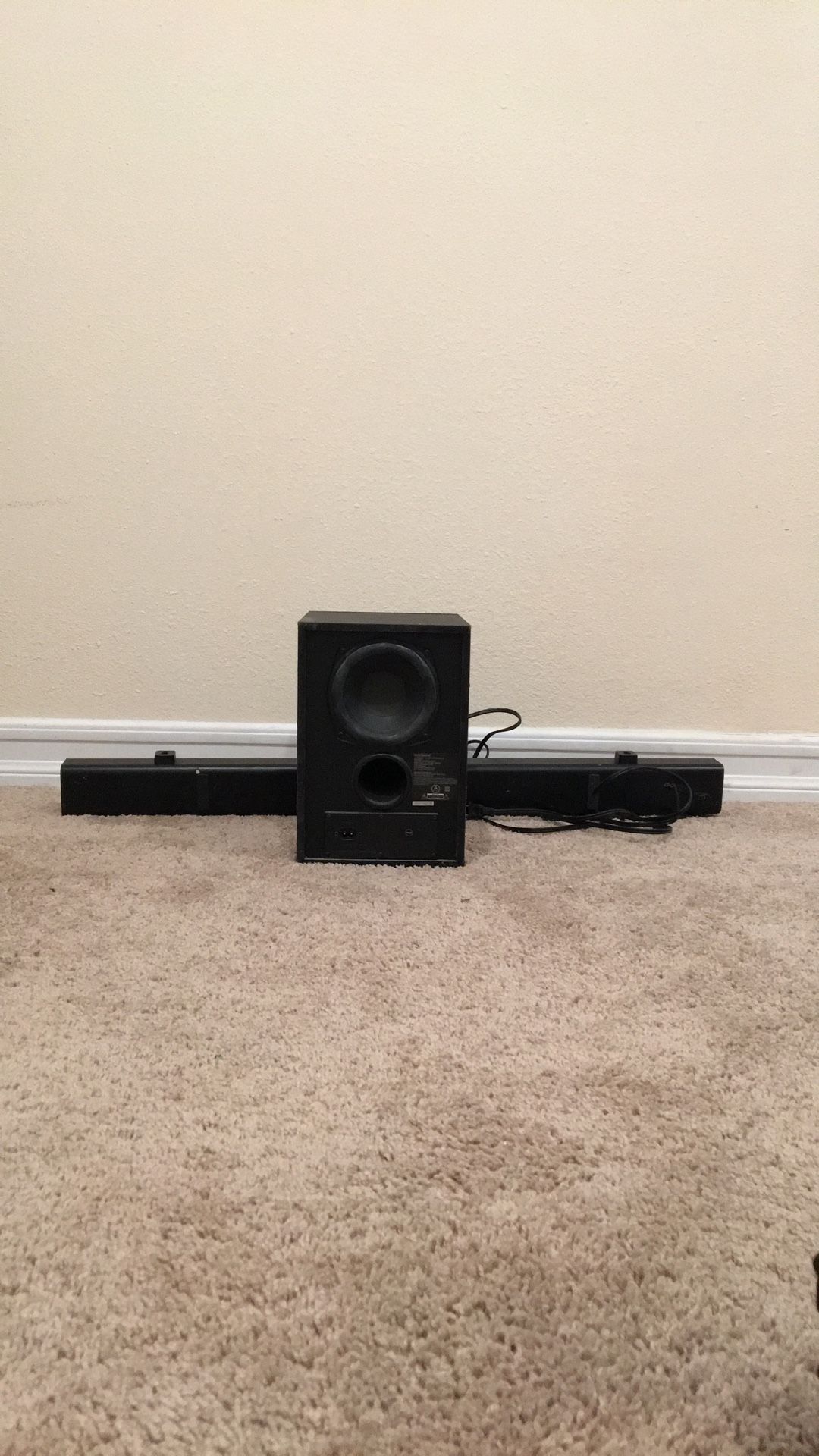 Insignia Speaker and Bass