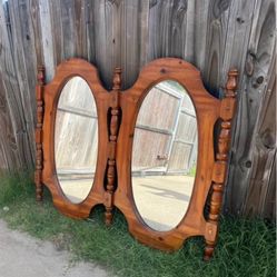 Mirror 56”W x 45”H