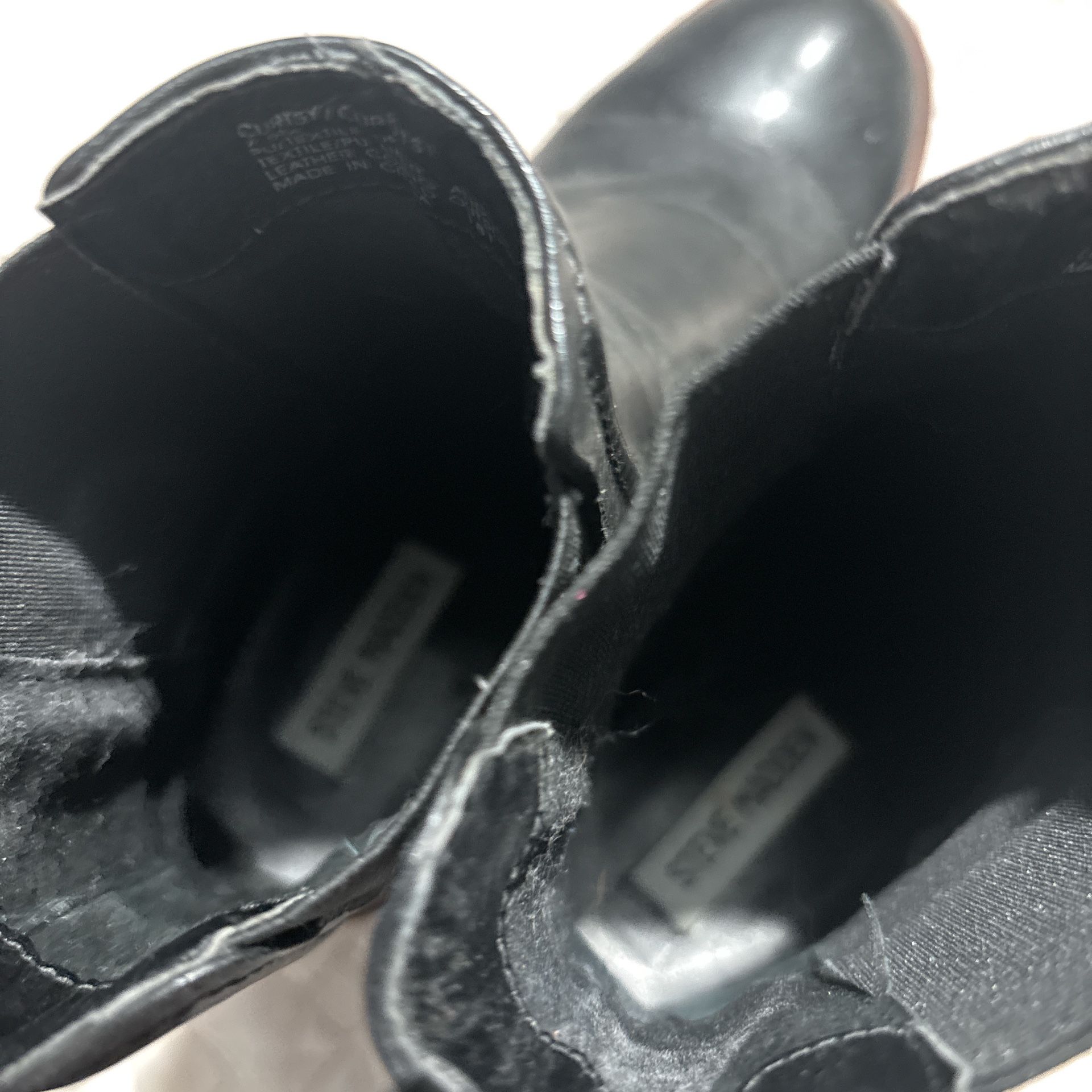 Steve Madden Black Boot.