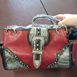2 Brand New Leather  P & G  Collection Ladies Western Purse