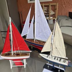 Barcos De Madera 