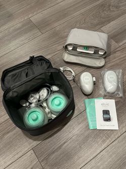 Elvie Stride Plus Wearable Breast Pump, Extra NEW Motor, Like New