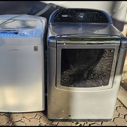 LG Washer And Whirlpool GAS dryer 