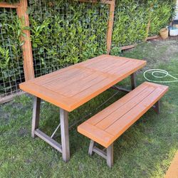 Outdoor Dining Table Wood