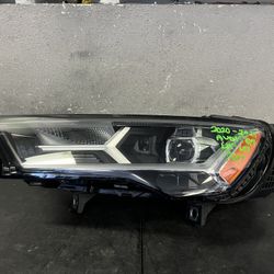 2020-2021-2022-2023-2024 AUDI Q7 LEFT LED HEADLIGHT OEM USED