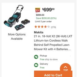 Makita Lawn Mower 
