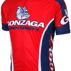 Gonzaga Bulldogs Road Cycling Jersey - Medium - New - $20