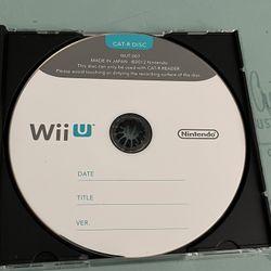 Rare Nintendo Wii U CAT R Developer Disc