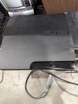 Sony PlayStation 3 PS3 Slim Console – Controller & Cables – Tested