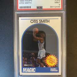 1989 Hoops Otis Smith #303 PSA 9 Magic