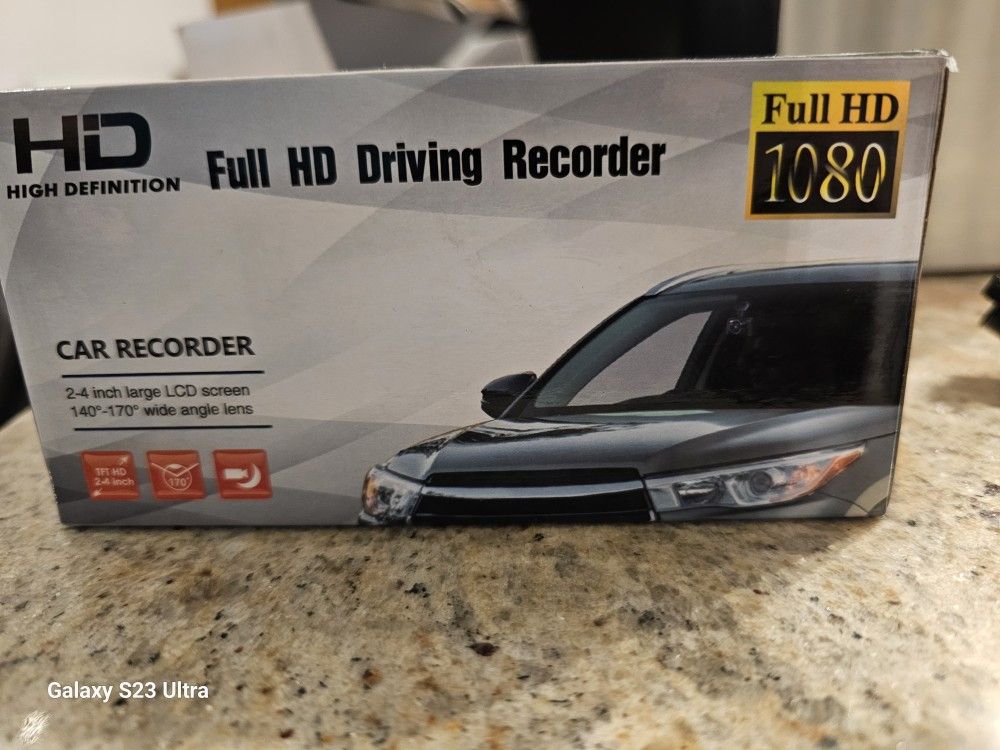 Full HD 1080p Driving Recorder