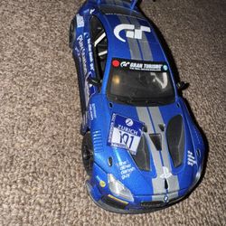1 24 Scale BMW M6 GT3 PlayStation Blue Grand Turismo Video Game Edition Die Cast Car