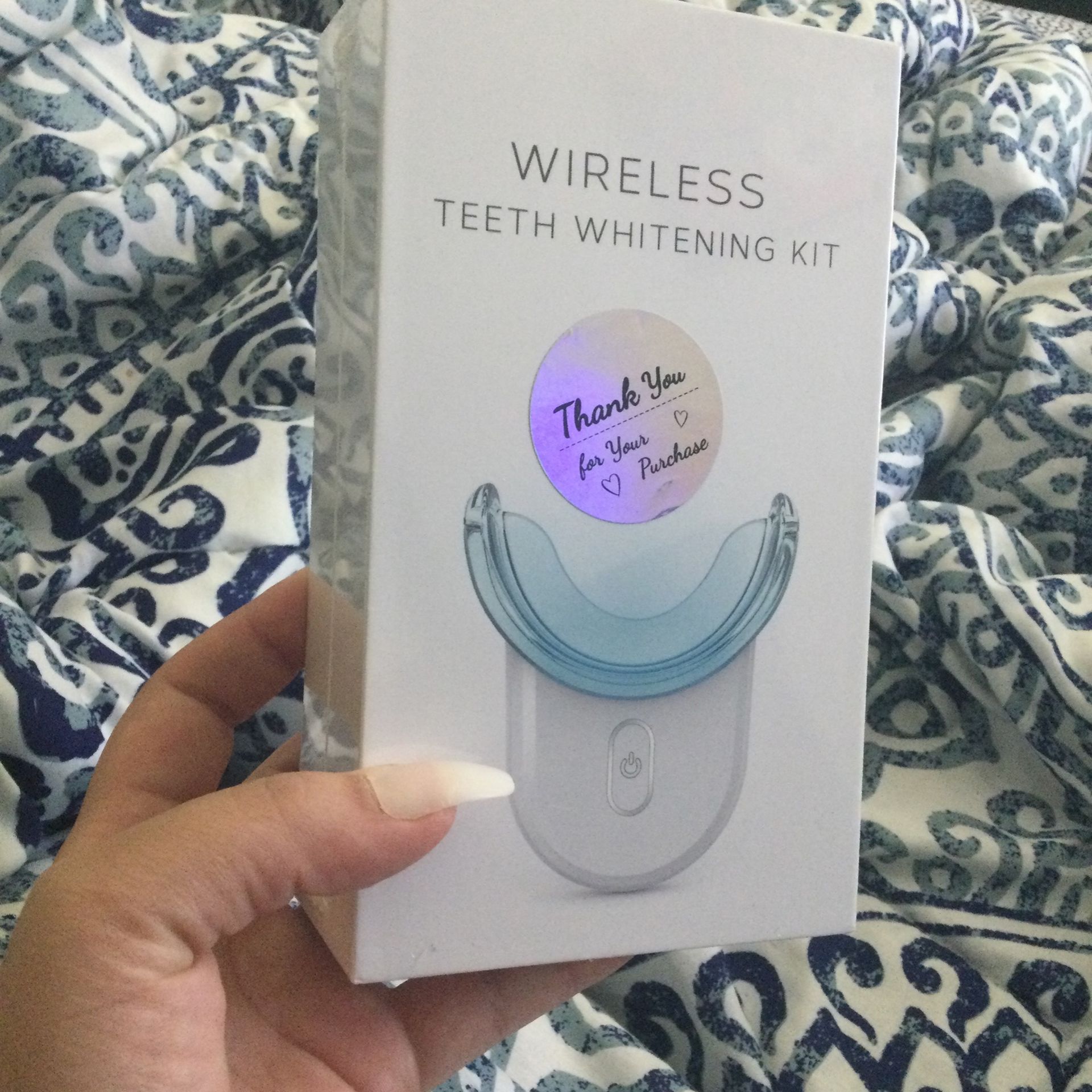 Deluxe Wireless LED Teeth Whitening Kit