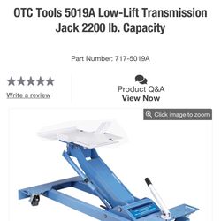 OTC Heavy Duty Transmission Jack For Trucks 
