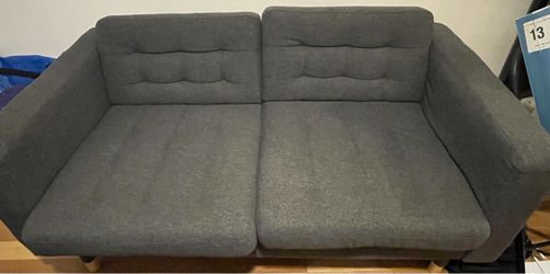 Gray Loveseat IKEA Sofa