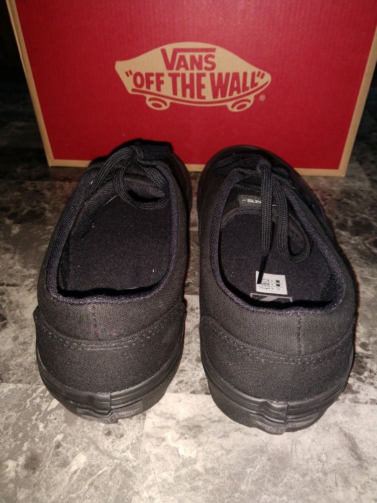 Ladies Black VANS Size 8.5