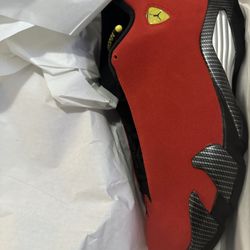 Air Jordan 14 Ferrari Size 12 New 