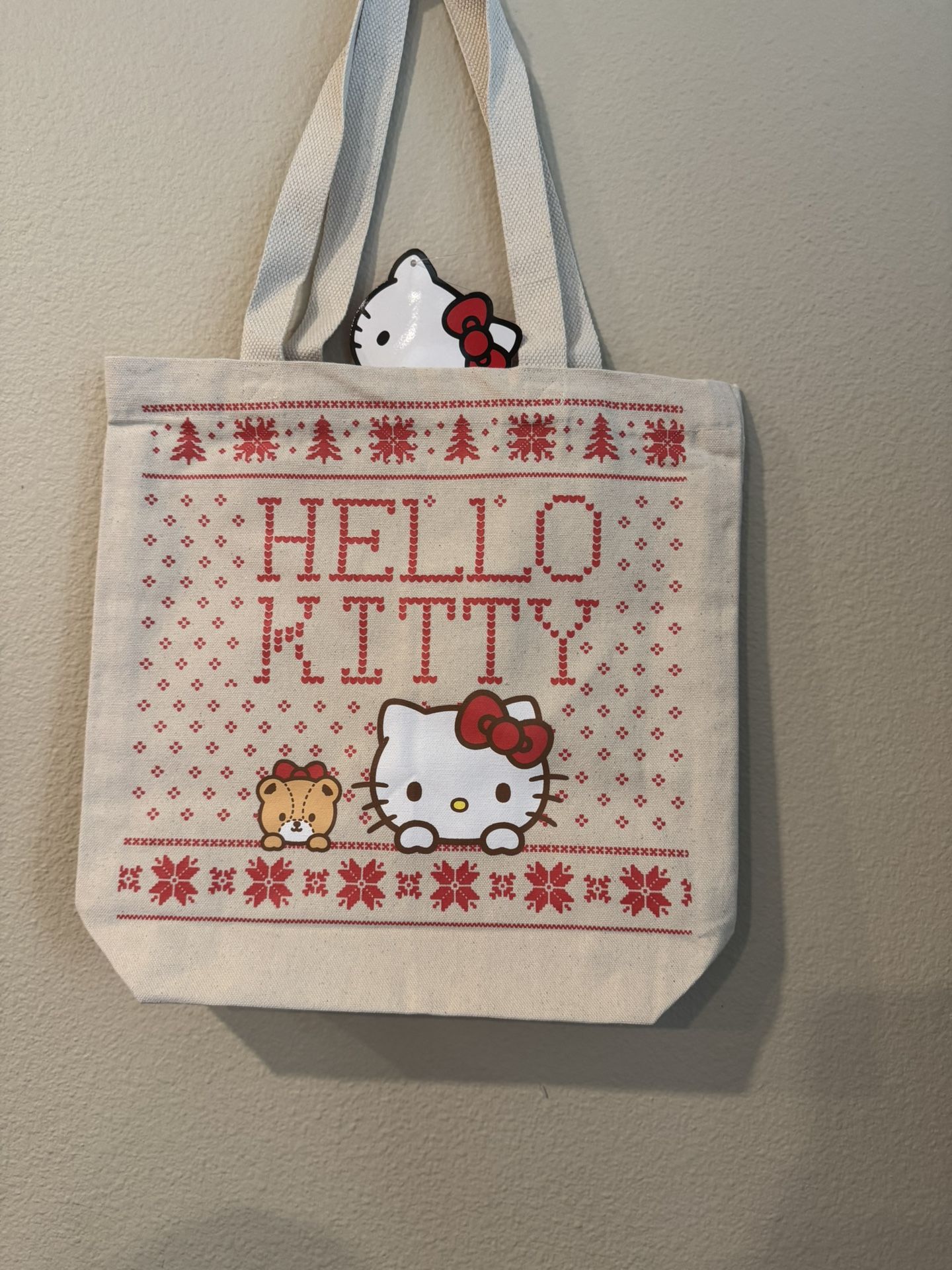 Hello Kitty Holiday Tote Bag 