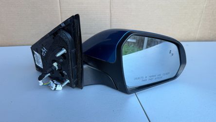 Right Side Mirror Power Heated OEM 87620-C2580 Hyundai Sonata 2018-2019 Blue RH