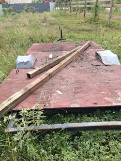 Flat Deck Utility Trailer