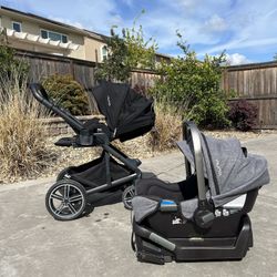 Nuna stroller Nuna car seat With Base And Attachment 