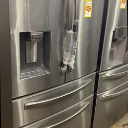 SAMSUNG RF24RSR 23 cu. ft. 4-Door French Door Refrigerator J8