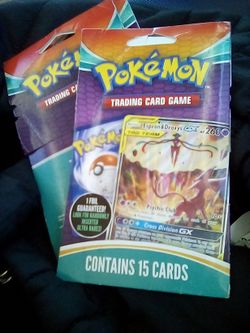 Unopened pokemon packs