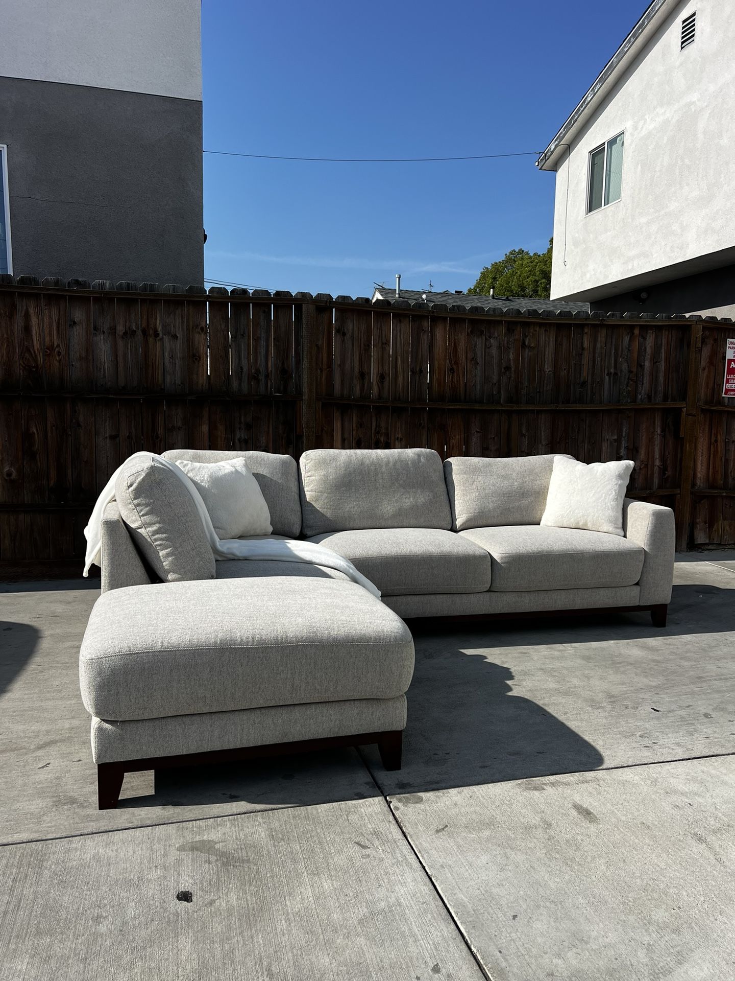 Grey/Cobblestone Amherst Sofa Sectional