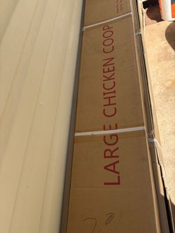 Large chicken coop