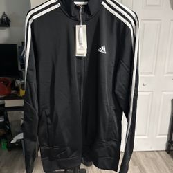 Adidas Black Track Top 