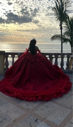 Red Quinceanera Dress