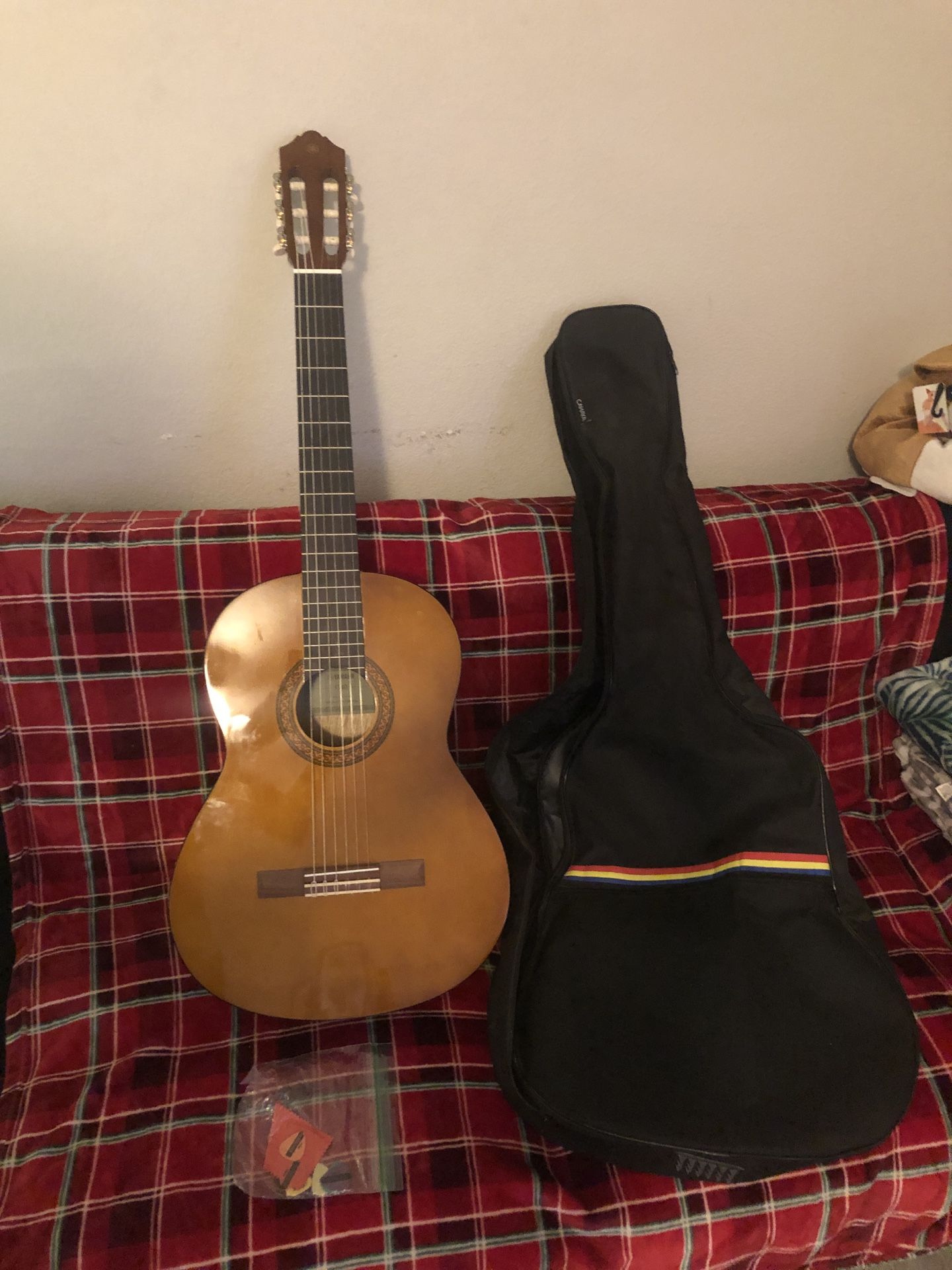 Yamaha 6 String acoustic guitar