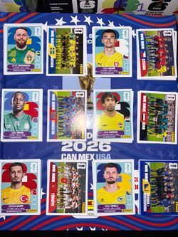PANINI FIFA WORLD CUP 2026 STICKERS FOR SALE
