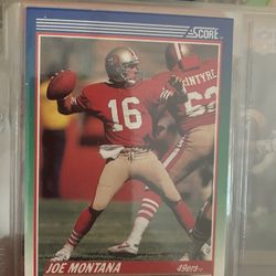 1990 Score #1 Joe Montana And Jerry Rice