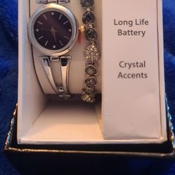 Watch And Braclet Set