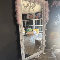 6 Foot Hollywood Vanity Mirror
