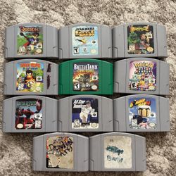 Nintendo 64 Games 25 Each