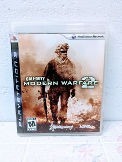 Call Of Duty Modern Warfare 2 Playstation 3 PS3 