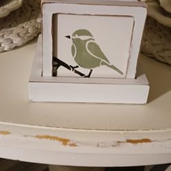 Cute Bird Coasters Set