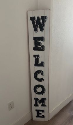 Welcome/ Fall Front Door Sign