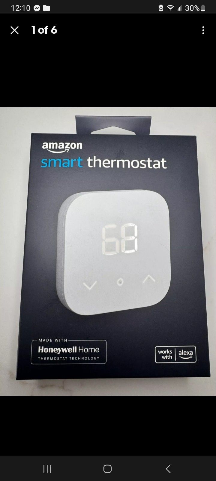 New Smart Thermostat Amazon Shipping